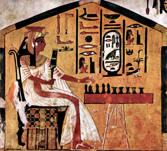 История игры нарды и ее происхождение - египетский сенет