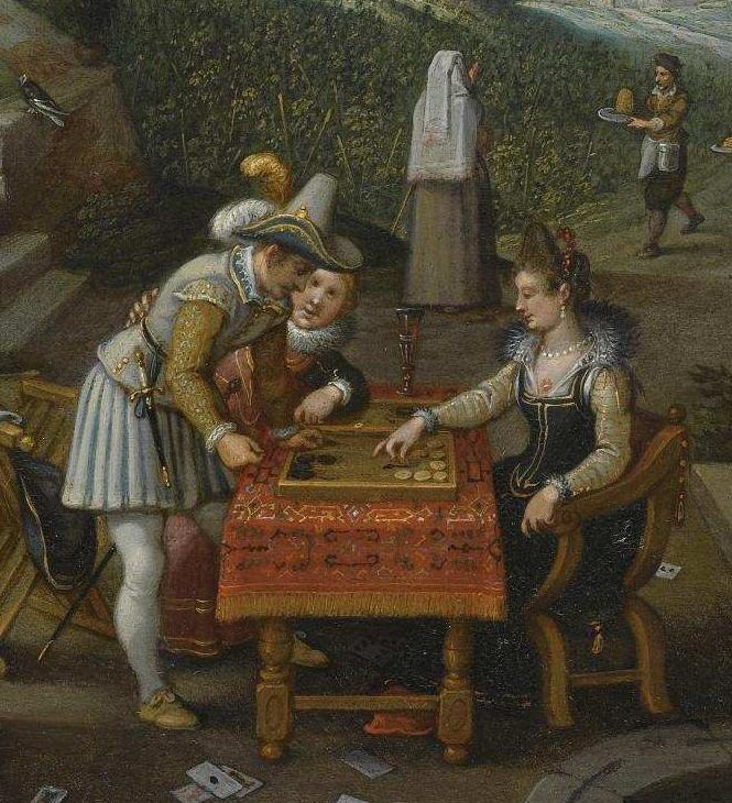 История игры нарды и ее происхождение - 19 век в Европе и нарды